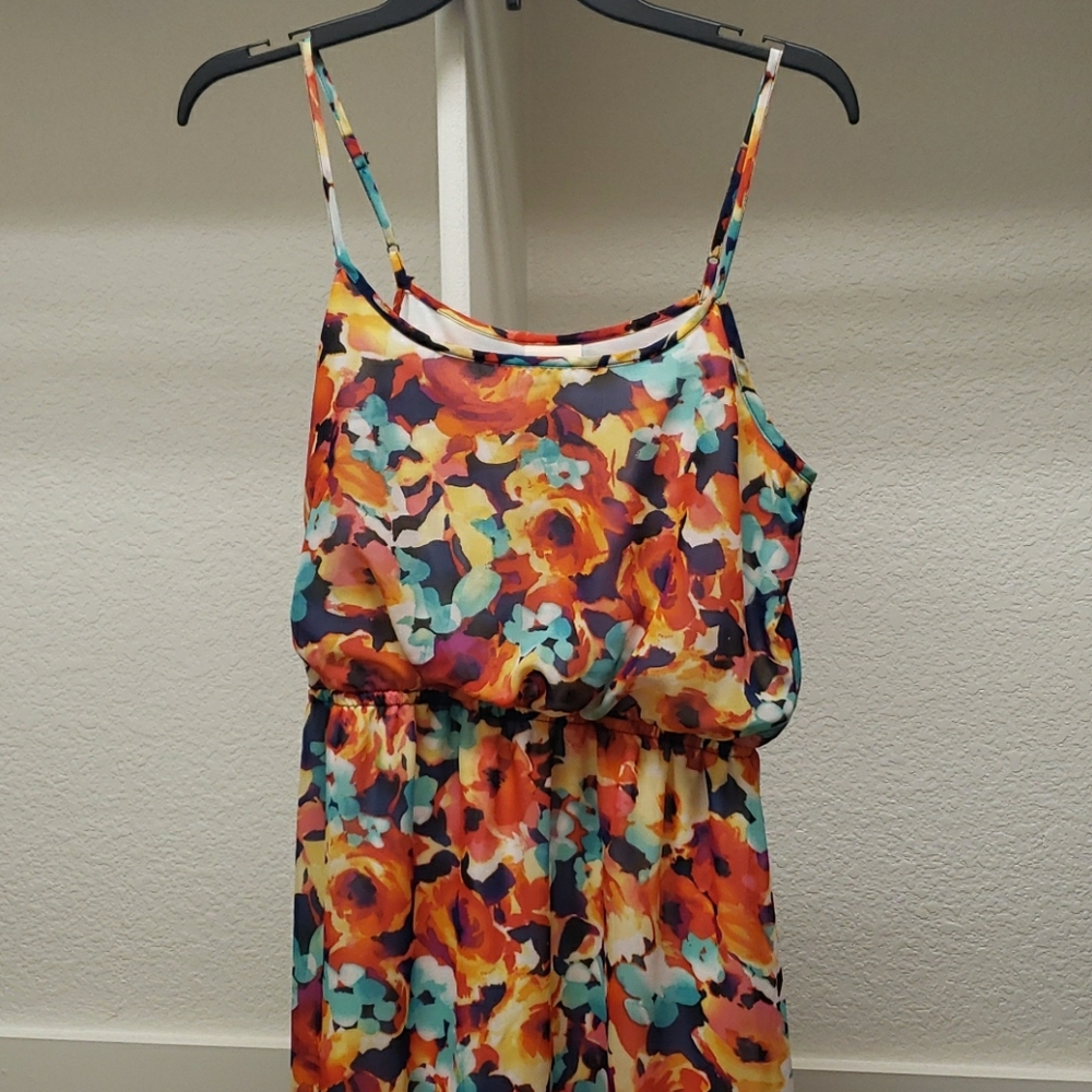 🍁 Floral Maxi Dress